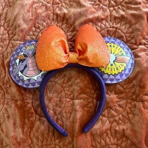EUC Official Disney Parks Mickey Ears Figment!!!